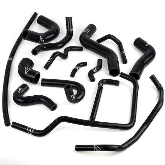 Mazda MX5 1.6 MK1 NA Silicone Coolant Hoses - 15 Piece Kit Auto Silicone Hoses